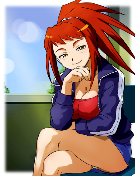 sugiura midori (my-hime) drawn by haruyama_kazunori