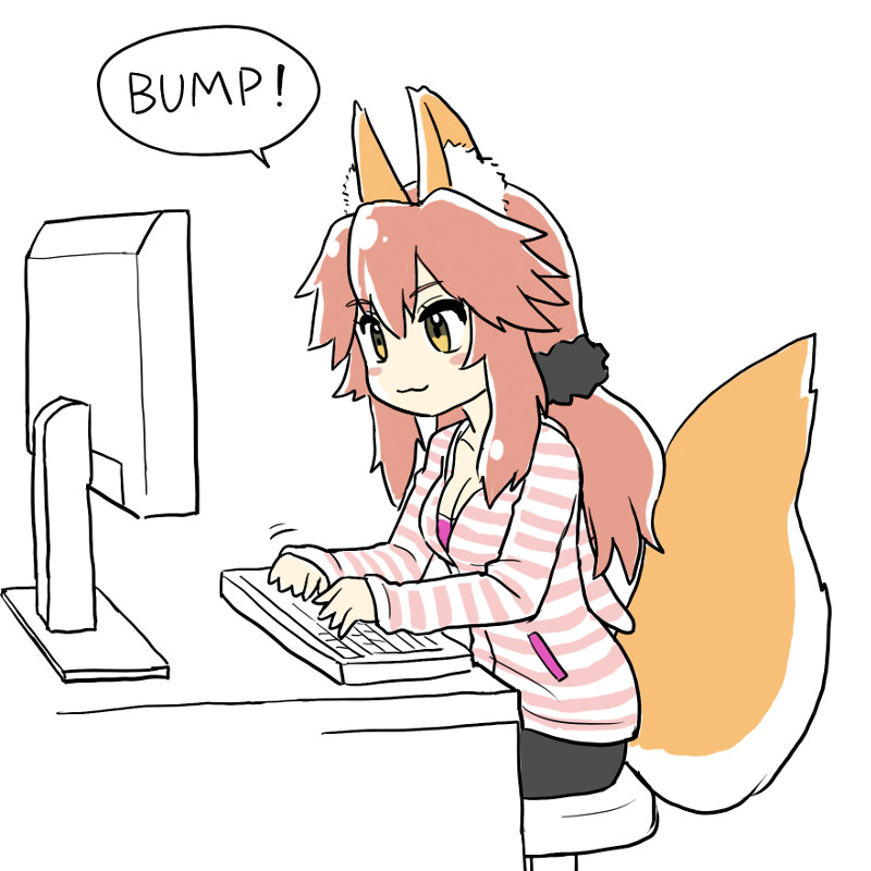 tamamo and tamamo no mae (fate and 2 more) drawn by drawfag