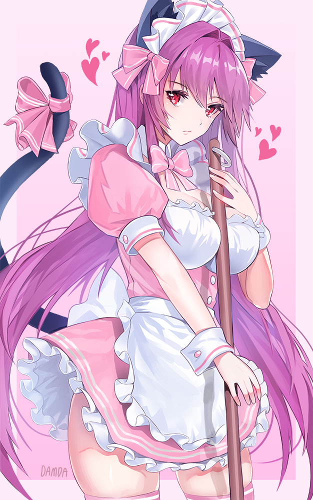 scathach (fate and 1 more) drawn by damda