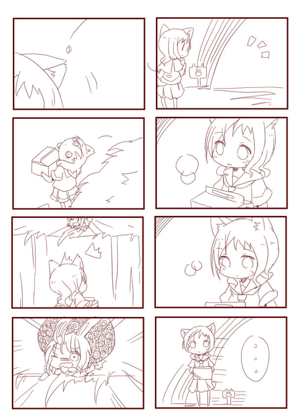 takei hisa and fukuji mihoko (saki) drawn by fud