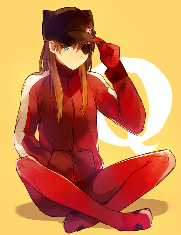 souryuu asuka langley (neon genesis evangelion and 2 more) drawn by hasegawa_(yonbunnoichi)