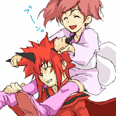 hayakawa ai and akai kiri (final fantasy and 1 more) drawn by tokine_(tokiami)