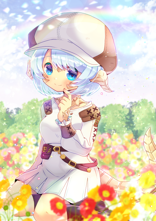 warrior of light (original and 2 more) drawn by kou_hiyoyo