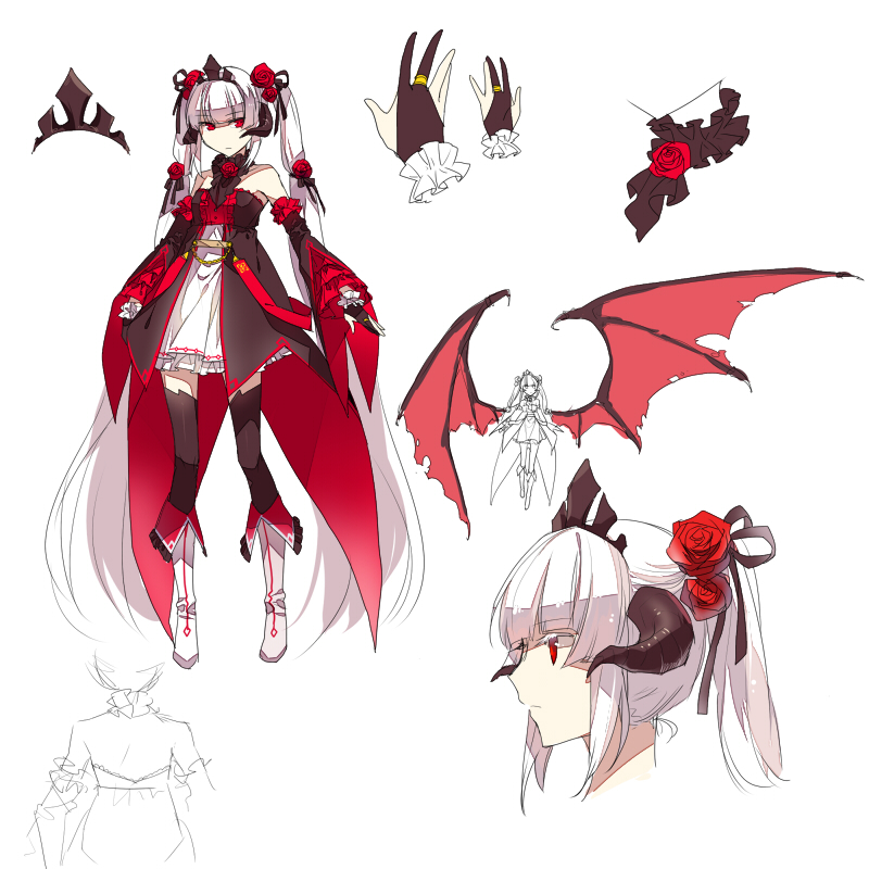 hika (pixiv fantasia and 1 more) drawn by rella