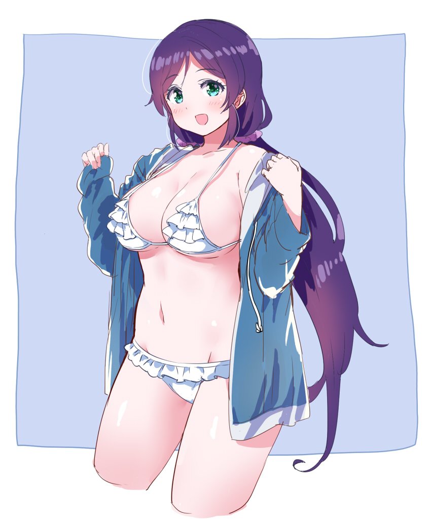 tojo nozomi (love live! and 1 more) drawn by kurokawa_makoto