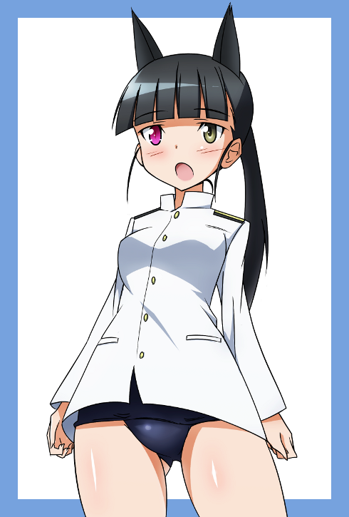 sakamoto mio (world witches series and 1 more) drawn by tokiani