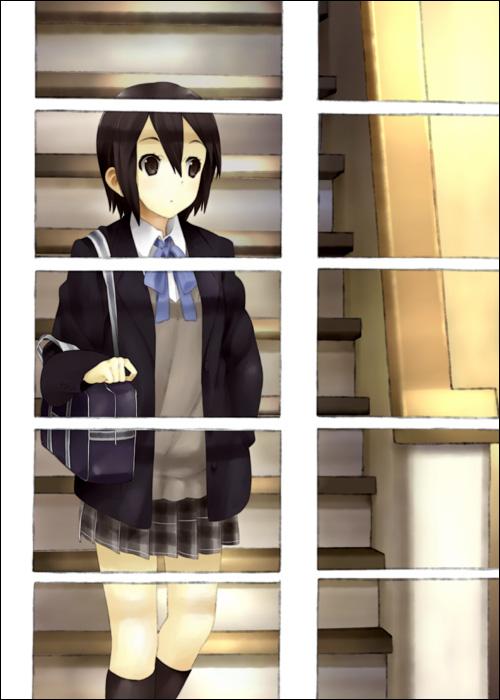 inaba himeko (kokoro connect) drawn by mizuki_makoto