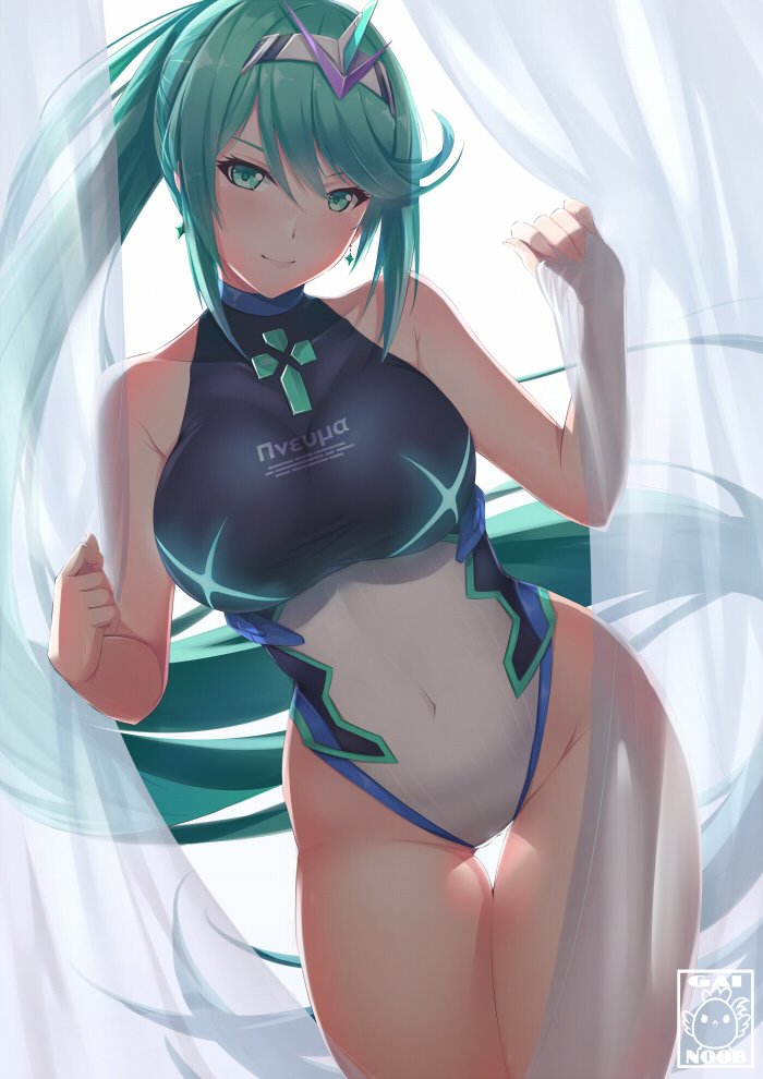 pneuma (xenoblade chronicles and 1 more) drawn by gainoob