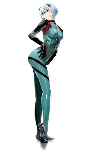 ayanami rei (neon genesis evangelion and 1 more) drawn by green322
