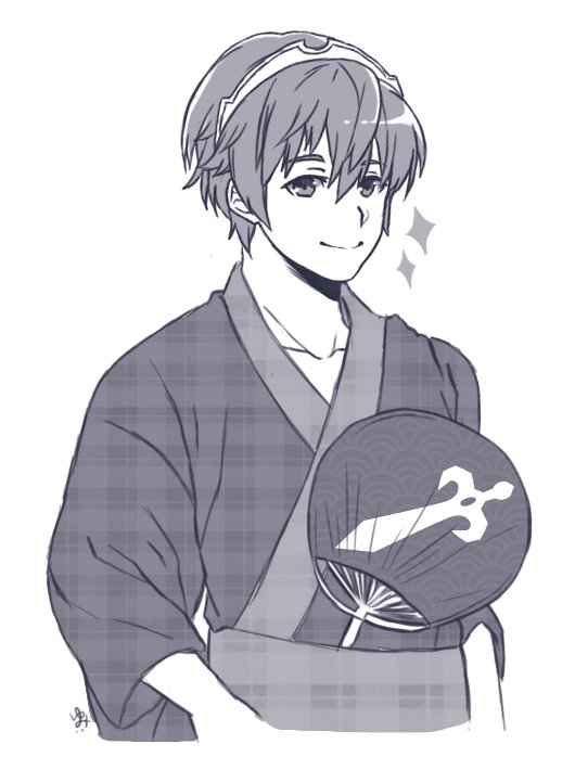 marth (fire emblem and 2 more) drawn by maji_(majibomber)