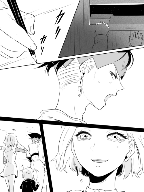 kishibe rohan, hirose koichi, and sugimoto reimi (jojo no kimyou na bouken and 1 more) drawn by muu1519