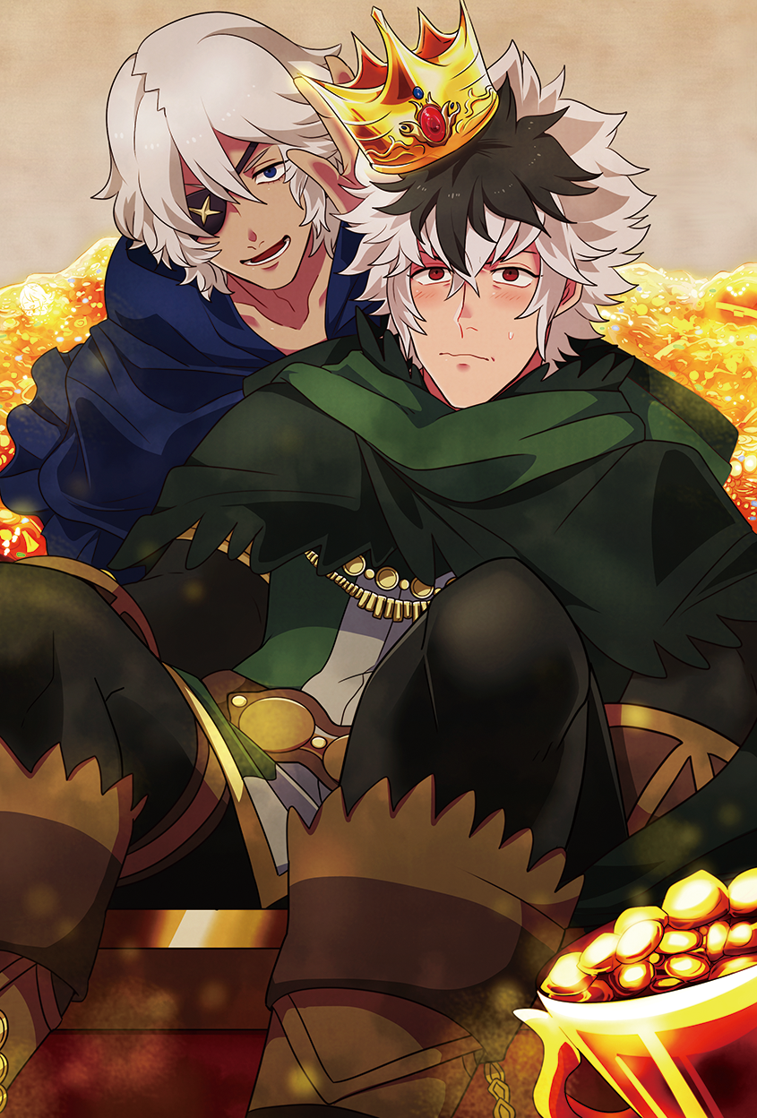niles and shura (fire emblem and 1 more) drawn by soumu