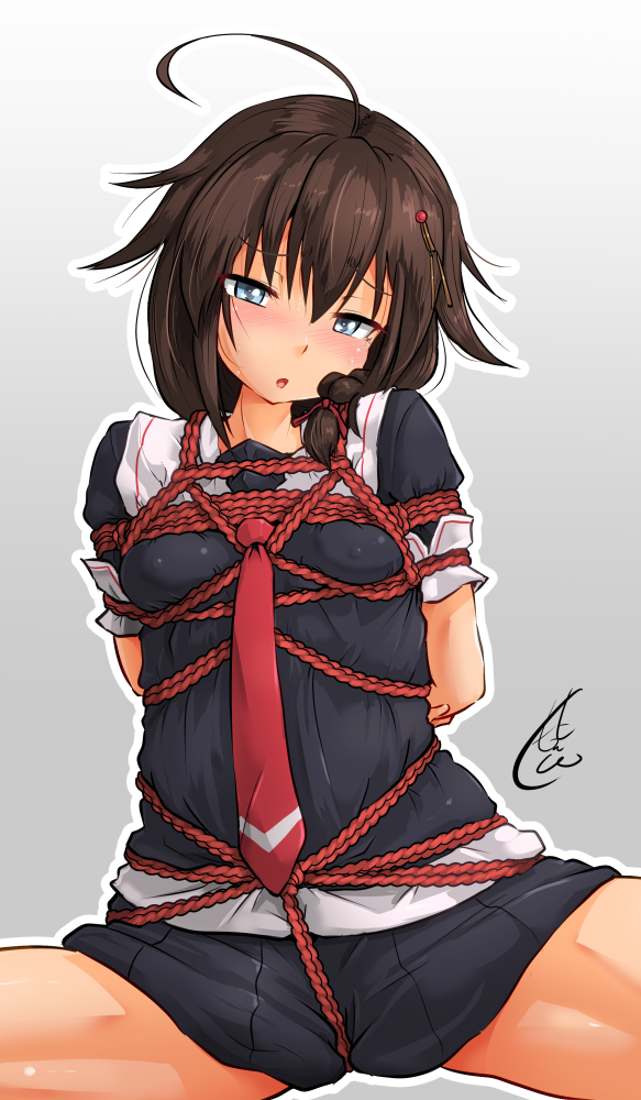 shigure and shigure kai ni (kantai collection) drawn by nokishita_kumoemon