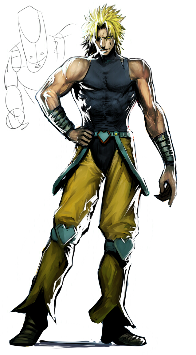 dio brando and the world (jojo no kimyou na bouken and 1 more) drawn by kasei_yukimitsu