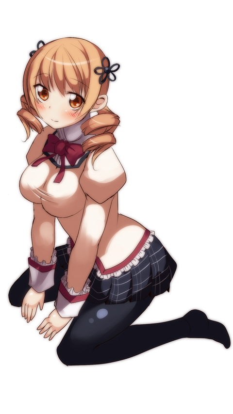 tomoe mami (mahou shoujo madoka magica) drawn by shiroie_mika