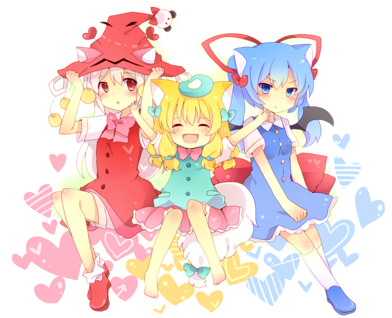 mocha coffee, conchelle monyanism, and kyuuri ponpon toto rozanna (towelket wo mou ichido and 1 more) drawn by uguisu_mochi_(ykss35)