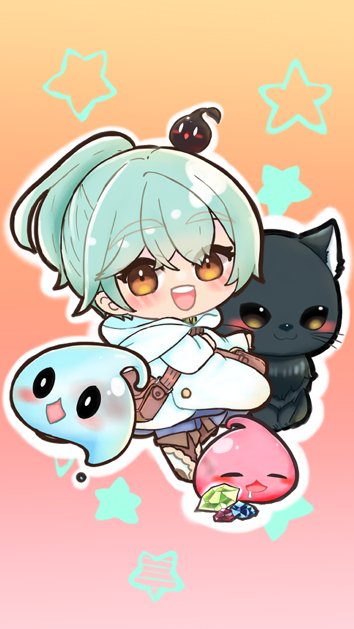 ivy, sora, ciel, and flame (saijaku tamer wa gomi hiroi no tabi wo hajimemashita) drawn by akatsuki_midori