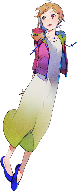 kimishima saki (digimon and 1 more) drawn by ukumo_uichi