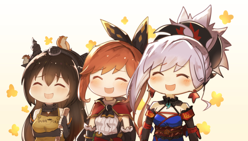 nagato, miyamoto musashi, clarisse, and sakura ayane (kantai collection and 3 more) drawn by arito_arayuru