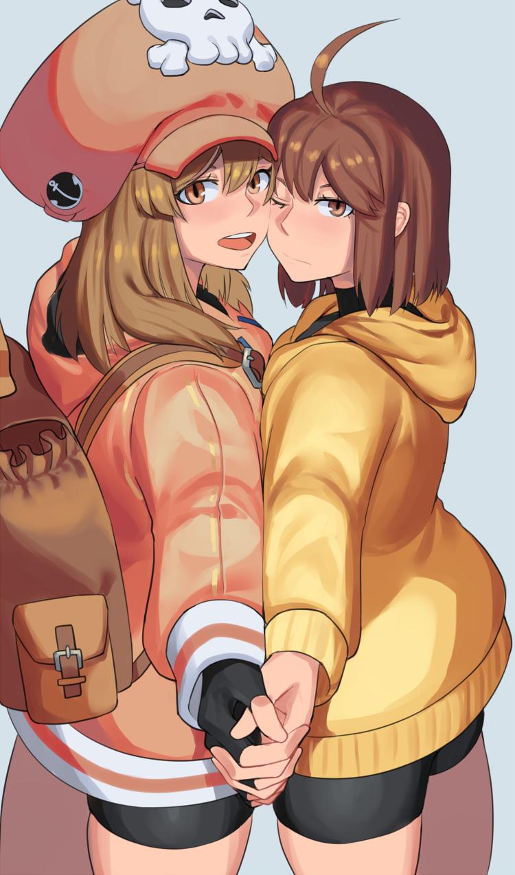 may and linne (guilty gear and 3 more) drawn by suwaiya