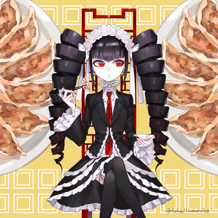 celestia ludenberg (danganronpa and 1 more) drawn by sara_(kurome1127)