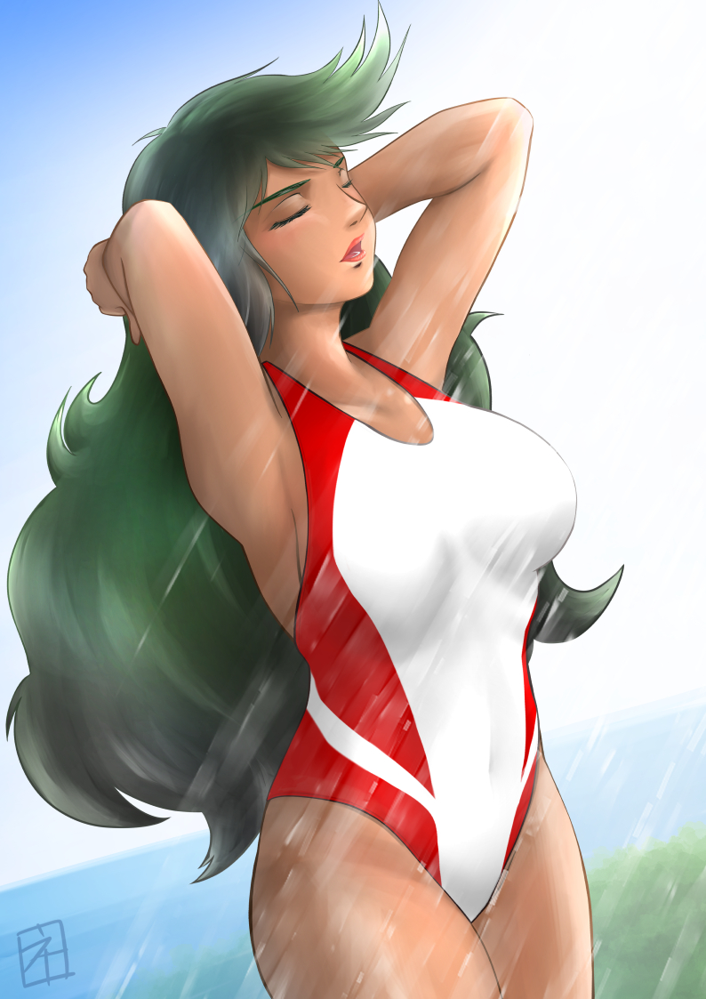 honoo jun (mazinger and 1 more) drawn by nemuribuka