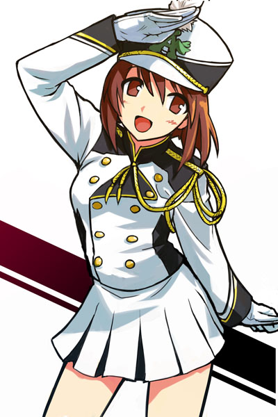 hagiwara yukiho (idolmaster and 1 more) drawn by michael_f91