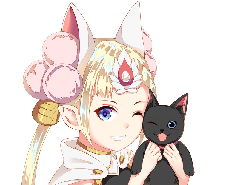 tilarna exedilika and kuroi (cop craft: dragnet mirage reloaded) drawn by qingwa_fu_luo