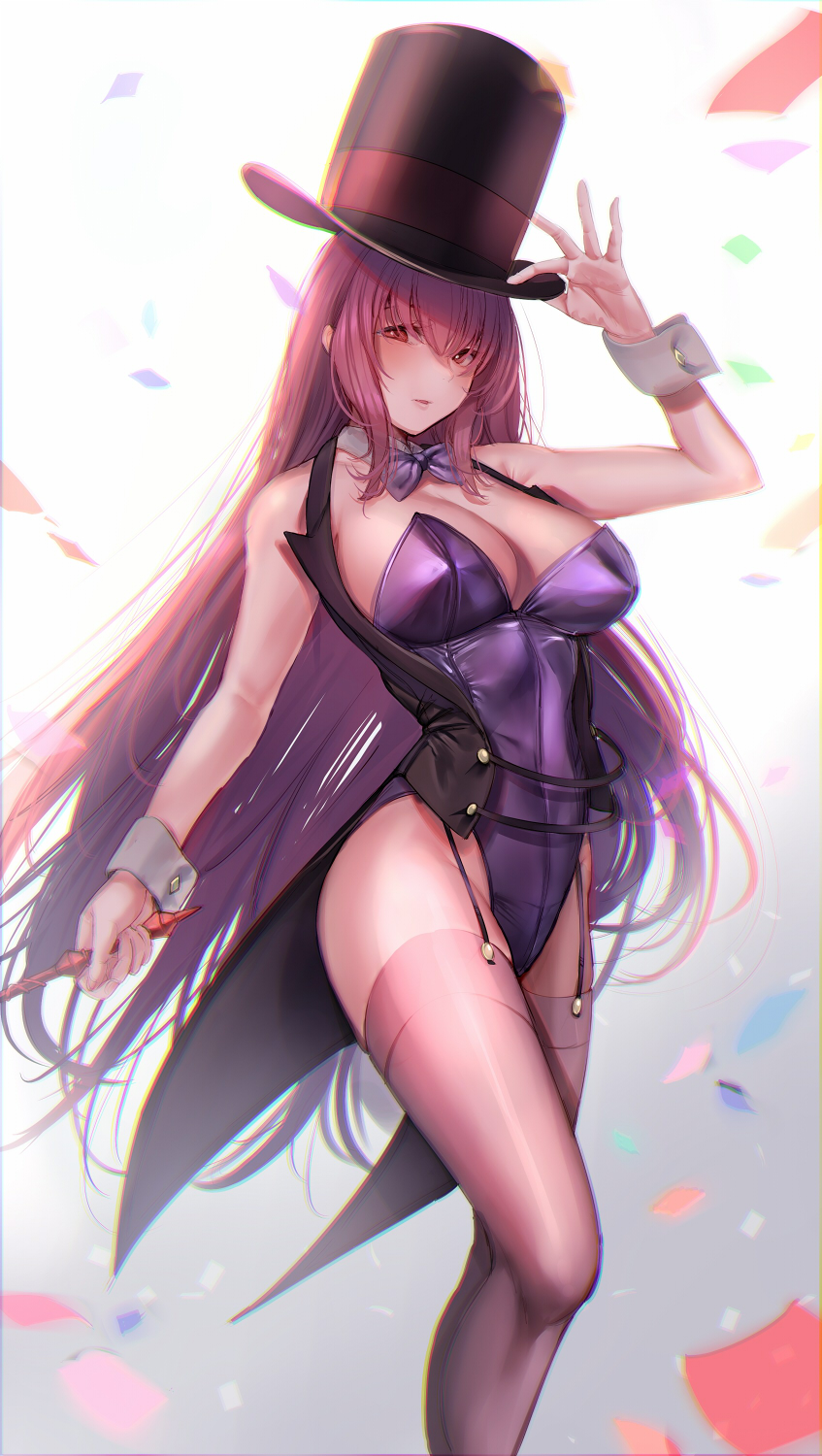 scathach (fate and 1 more) drawn by amane_ruri