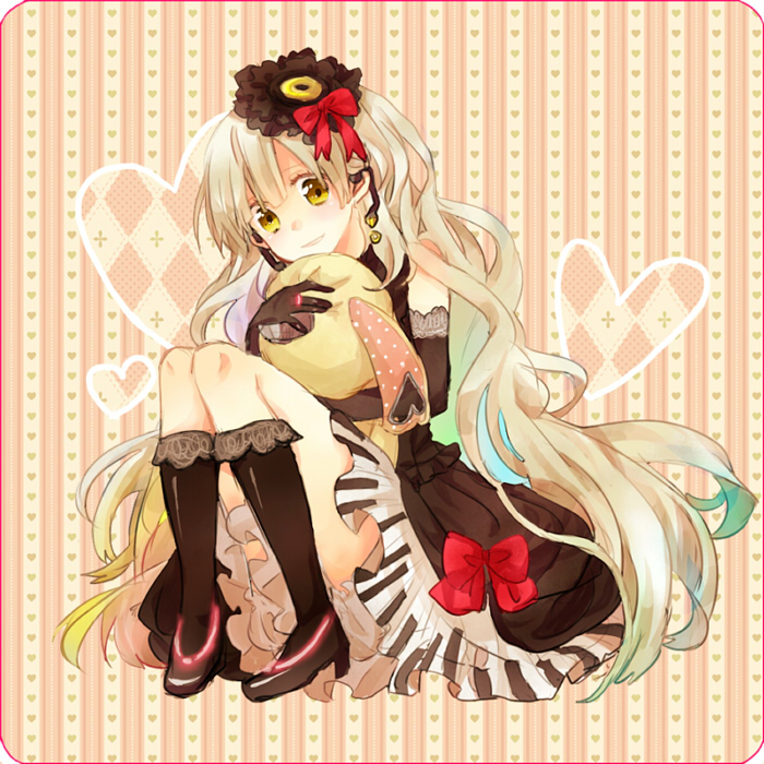 mayu and usano mimi (vocaloid) drawn by niji_(apricotxx)