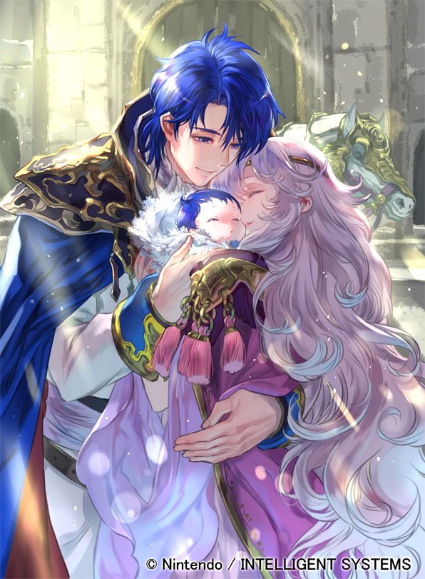 seliph, sigurd, and deirdre (fire emblem and 2 more) drawn by suzuki_rika