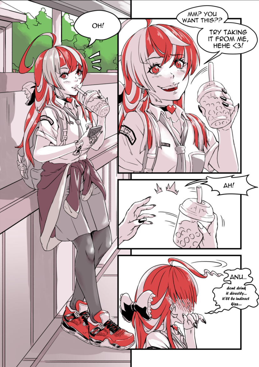 kureiji ollie (hololive and 1 more) drawn by sendalman