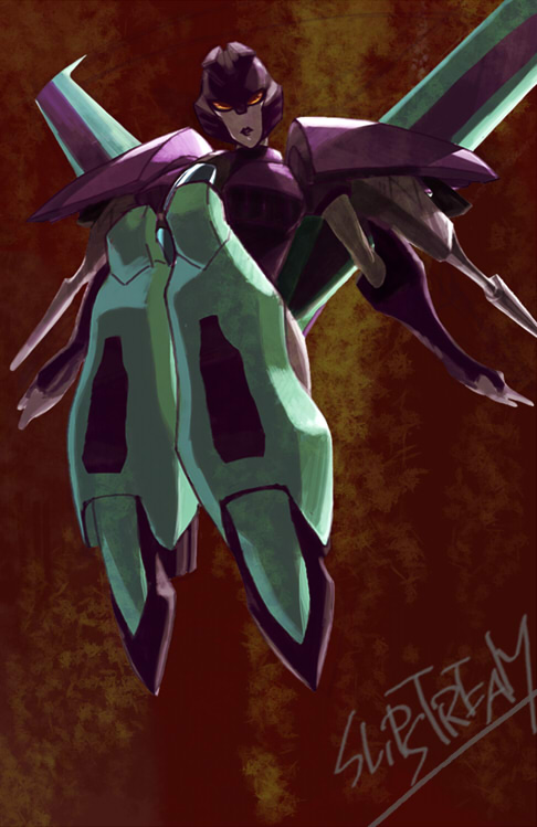 slipstream (transformers and 1 more) drawn by r-nami