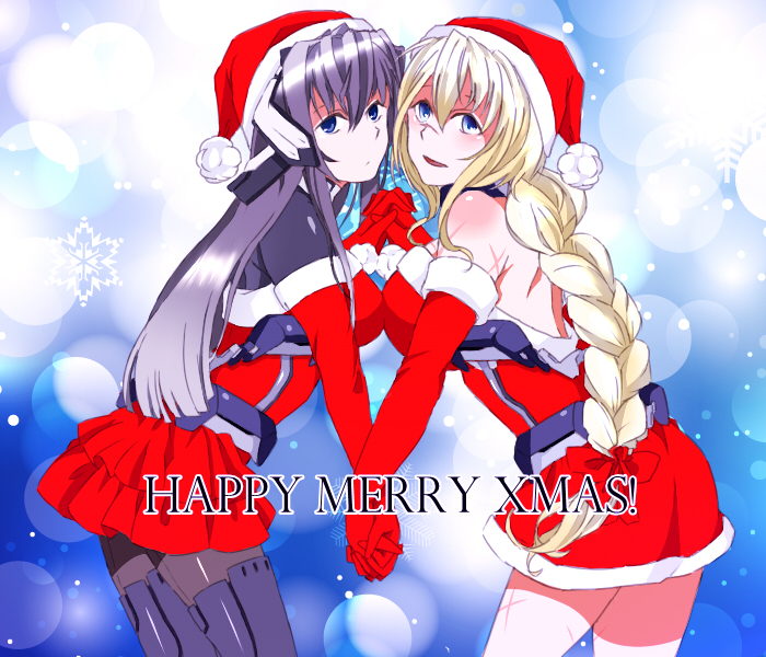 mary stuart and horizon ariadust (kyoukaisenjou no horizon) drawn by mamosuke