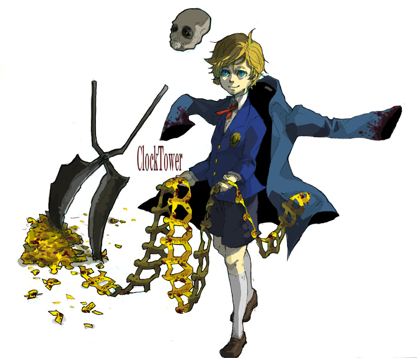 scissorman and edward (clock tower) drawn by piko_(hgs)