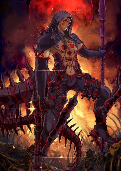 cu chulainn and cu chulainn alter (fate and 1 more) drawn by shimadoriru