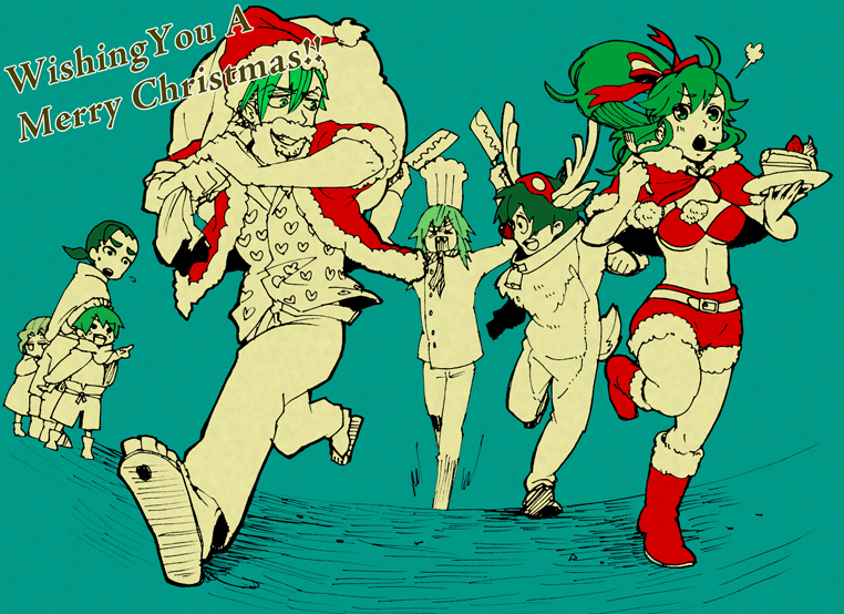 yoko littner, simon, kamina, viral, rossiu adai, and 2 more (tengen toppa gurren lagann) drawn by mochiko_(shima)
