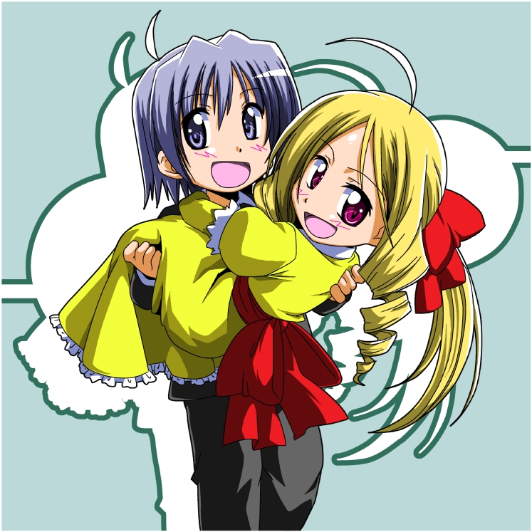 ayasaki hayate and tennousu athena (hayate no gotoku!) drawn by segawa_haruna