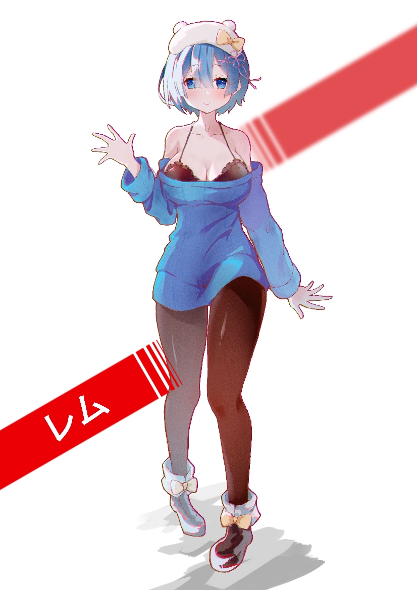 rem (re:zero kara hajimeru isekai seikatsu) drawn by xiaoxiaoxiao