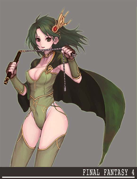 rydia (final fantasy and 1 more) drawn by kara_(color)