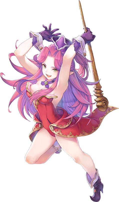 angela (seiken densetsu and 1 more) drawn by haccan