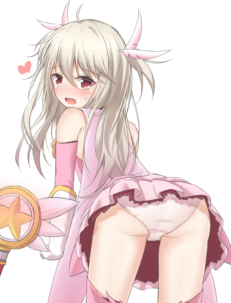 illyasviel von einzbern, prisma illya, and magical ruby (fate and 1 more) drawn by akira_(been0328)