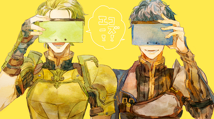 python and forsyth (fire emblem and 1 more) drawn by shourou_kanna