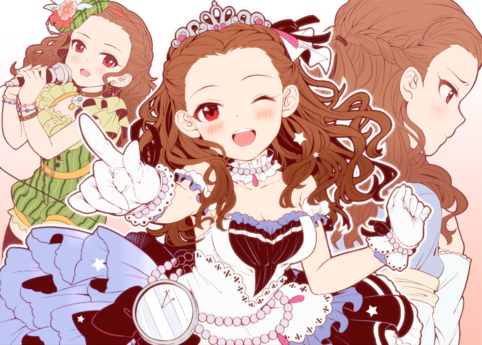 seki hiromi (idolmaster and 1 more) drawn by uzu_shi_o
