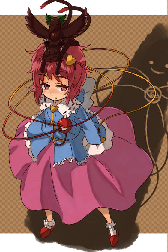 komeiji satori, kaenbyou rin, and reiuji utsuho (touhou) drawn by kingin