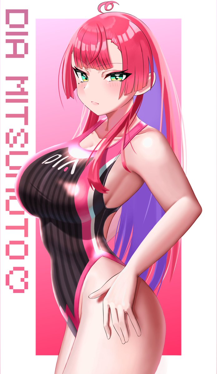 mitsumoto dia (mahjong fight girl) drawn by mitsumi_neguchi