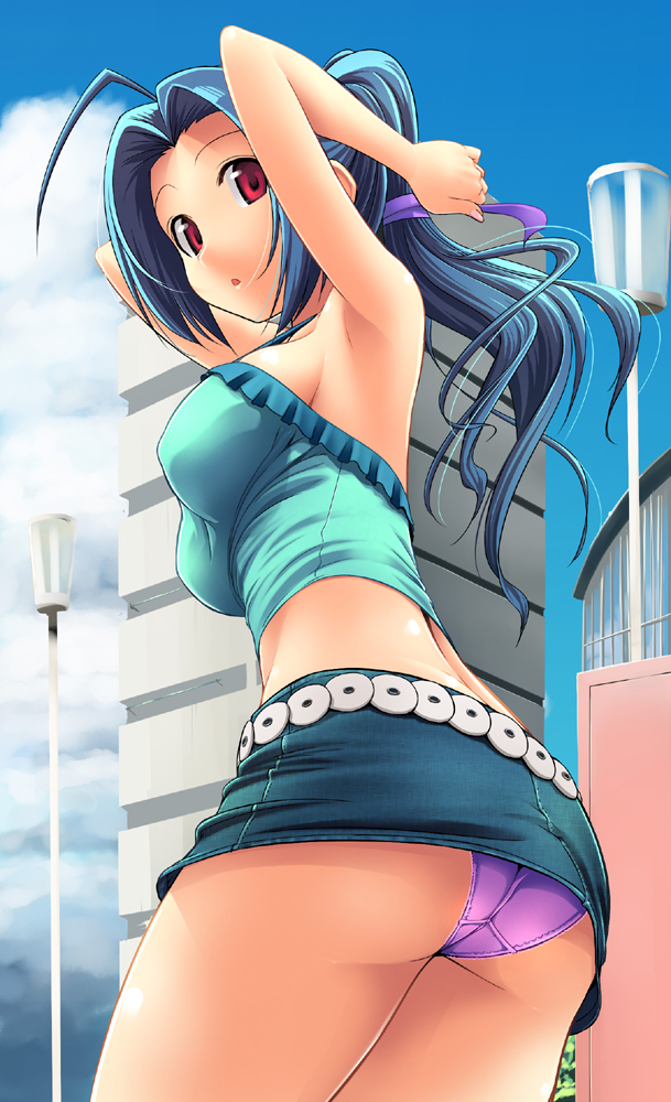miura azusa (idolmaster and 1 more) drawn by takayaki