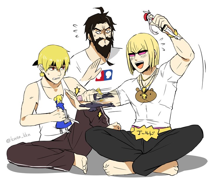 artoria pendragon, saber, mash kyrielight, gilgamesh, marie antoinette, and 2 more (fate and 3 more) drawn by kaidou_j1