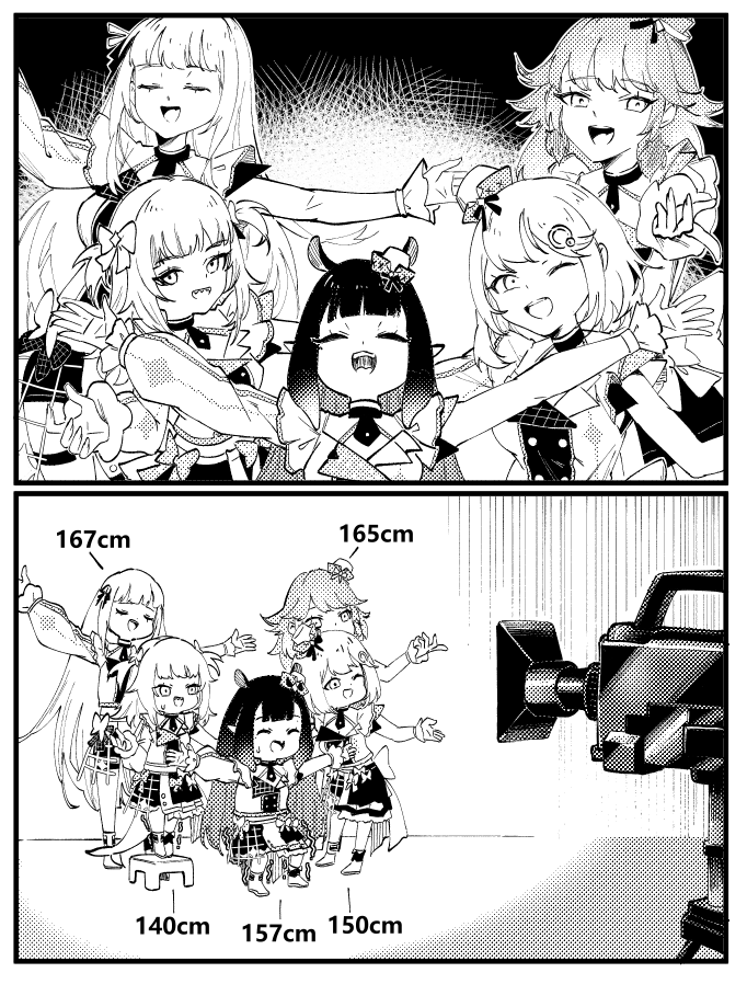 gawr gura, mori calliope, ninomae ina'nis, takanashi kiara, and watson amelia (hololive and 1 more) drawn by zetsuental