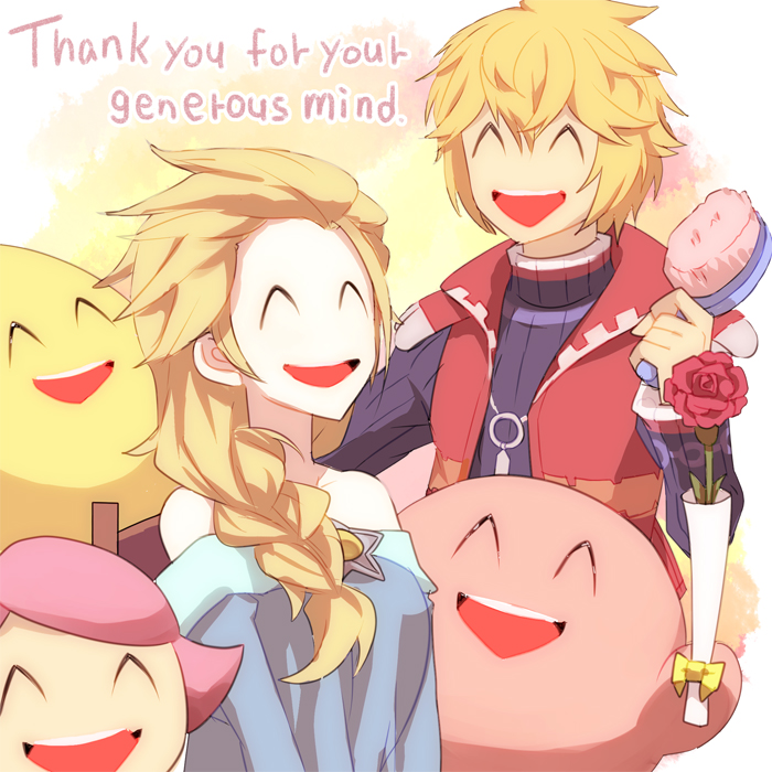kirby, rosalina, elsa, villager, shulk, and 1 more (mario and 8 more) drawn by poo